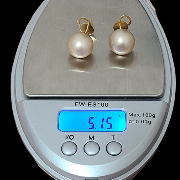AUTHENTIC ROSE GOLDEN SOUTHSEA PEARL - Picture 6 of 7